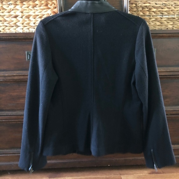 Arec black wool zip up jacket in size 12 - Picture 2 of 7